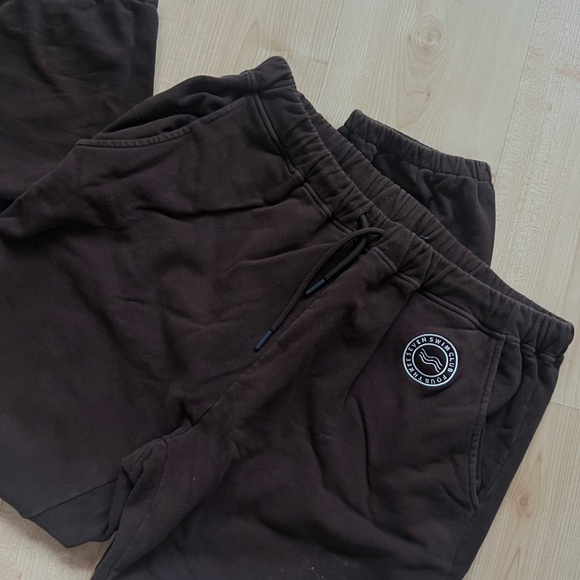 Dark Brown Joggers for Women - Picture 2 of 4